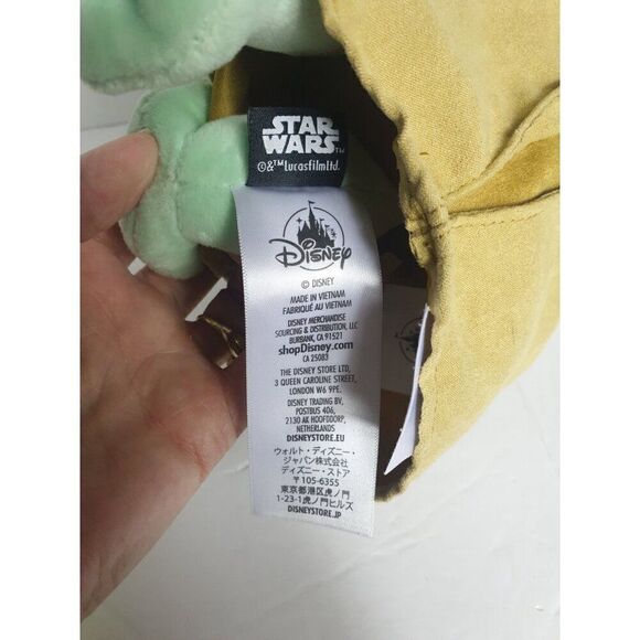 Star Wars Disney Mandalorian Baby Yoda Grogu 11" Plush Toy - Picture 7 of 8